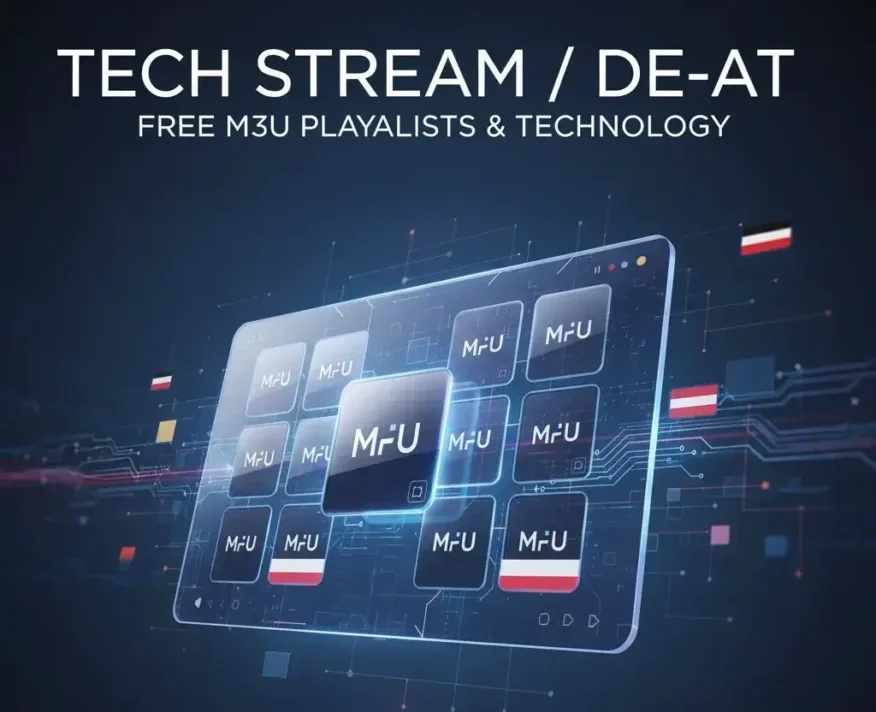 Kostenlose M3U Playlists für Deutschland & Österreich (2025)